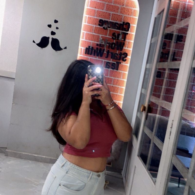 Red Crop Top