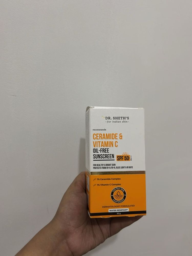 Dr. Sheth&#39;s Sunscreen SPF 50- 50g