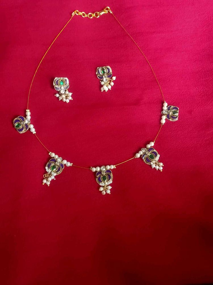 Floral Jewelry Set