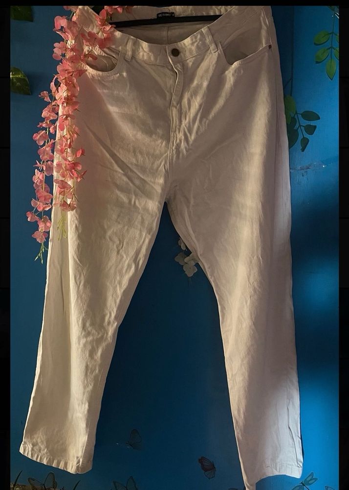 WHITE JEANS (DENIM) FROM FREAKINS