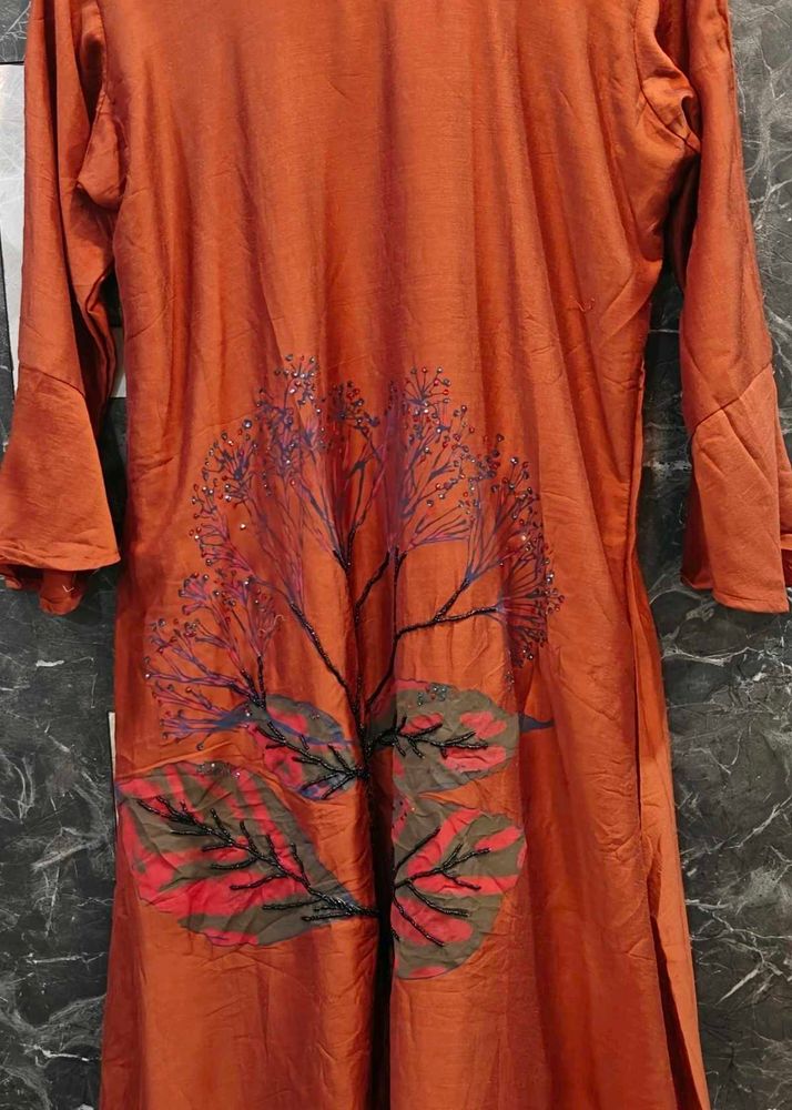 Elegant Embroidered Gown