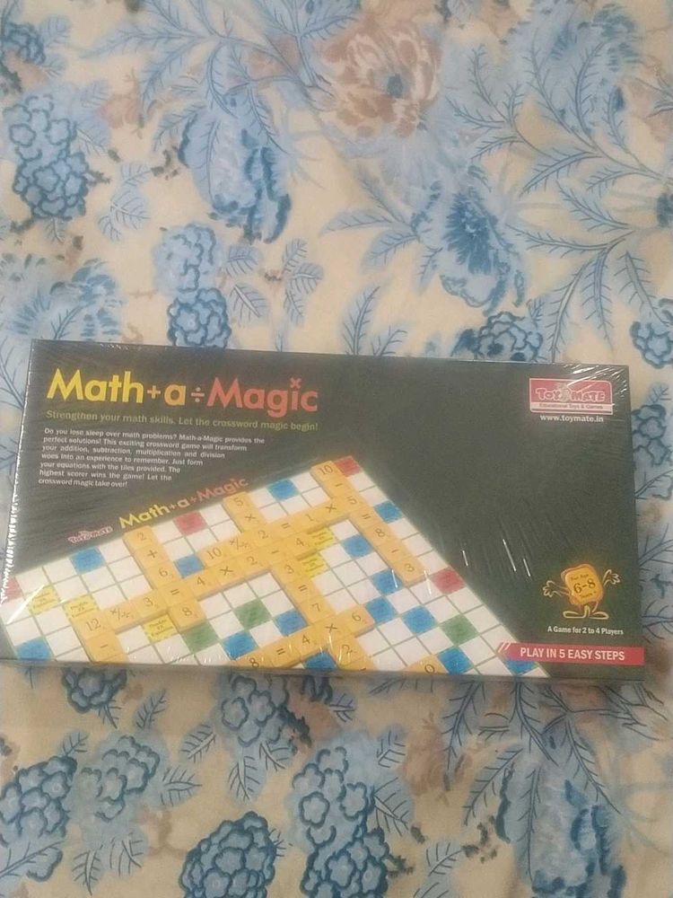 Math-a-Magic Board Game