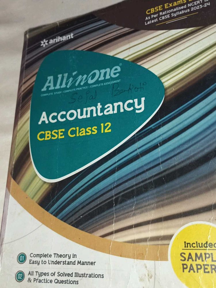 CBSE Accountancy Practice Book