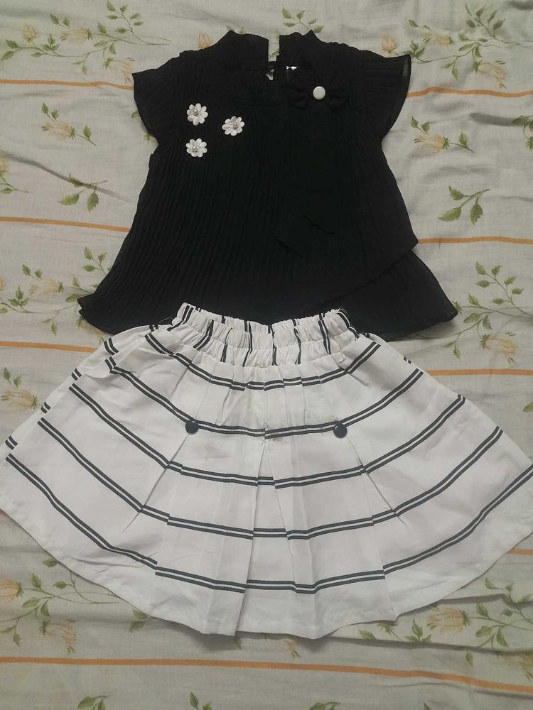 Skirt Top For Baby Girl