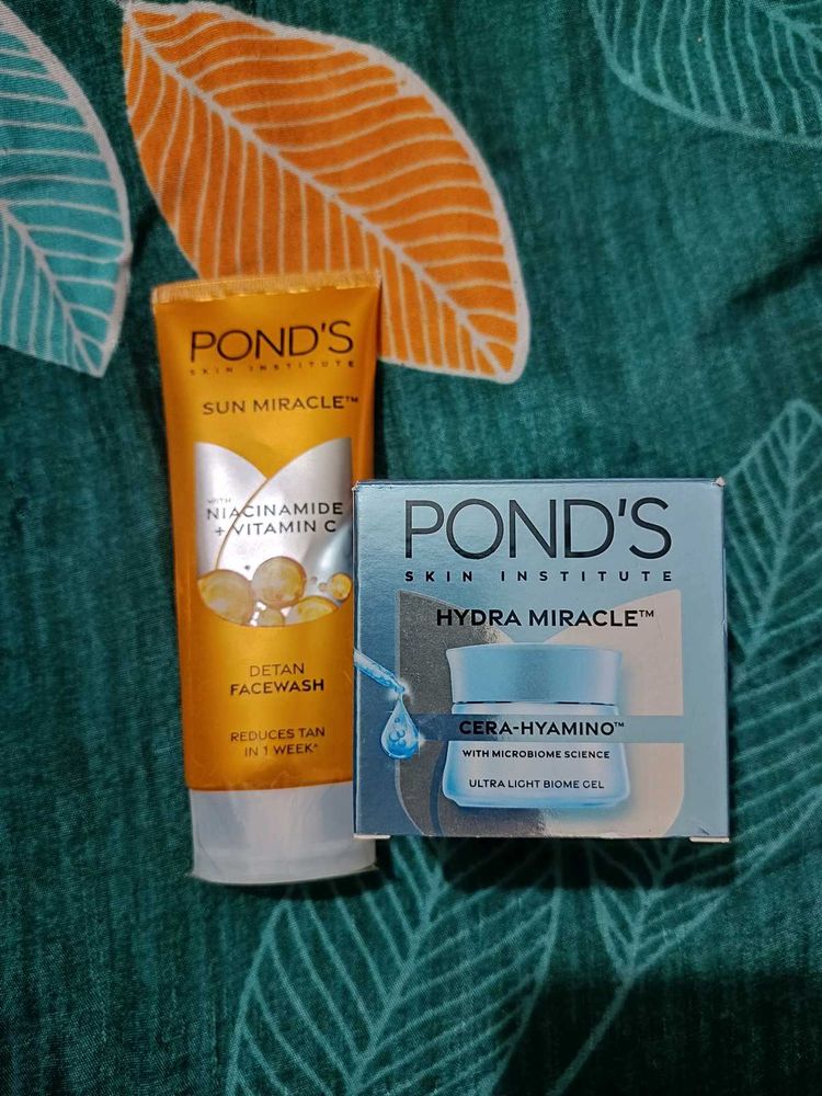 Pack Of 2, Face Wash &amp; Moisturizer