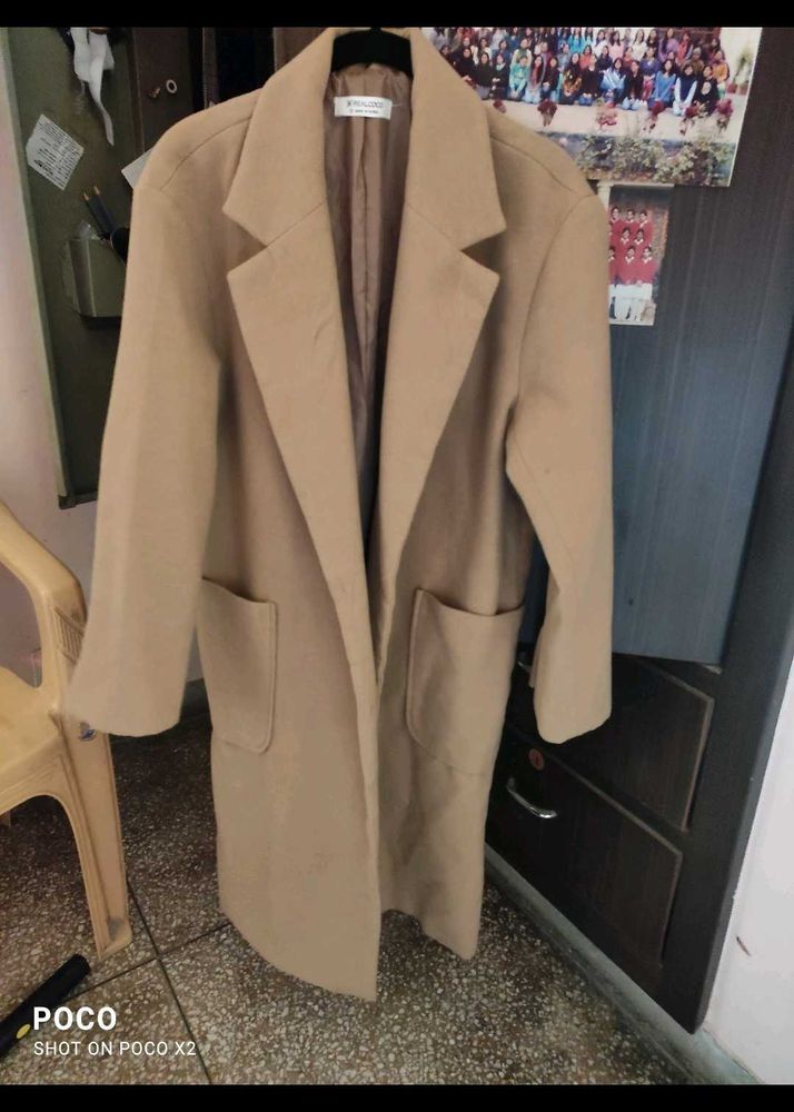 Elegant Tan Trench Coat