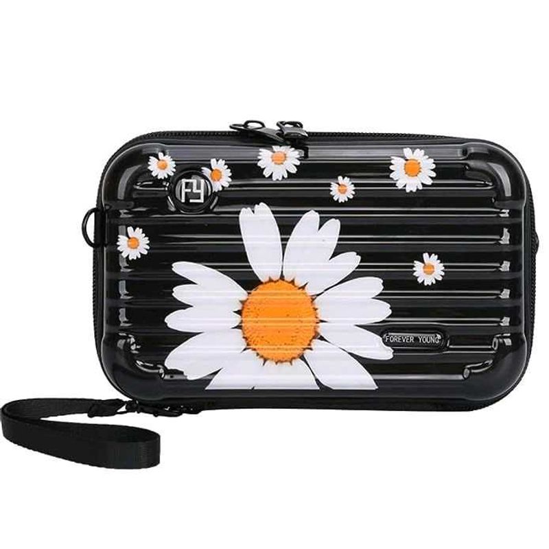 Daisy Print Pouch