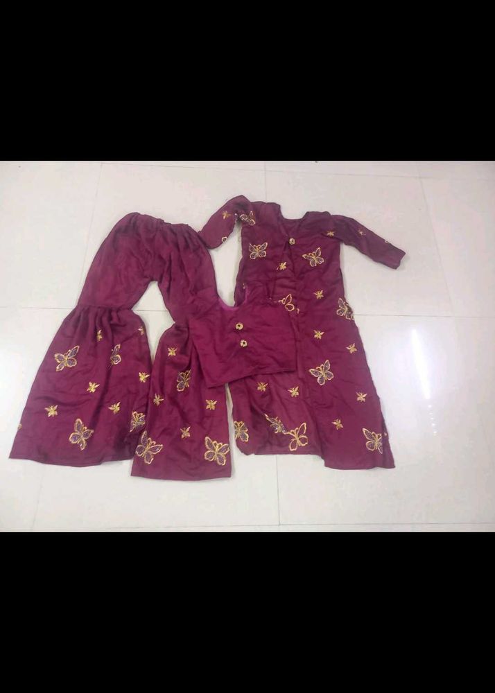 Vintage Maroon Vest