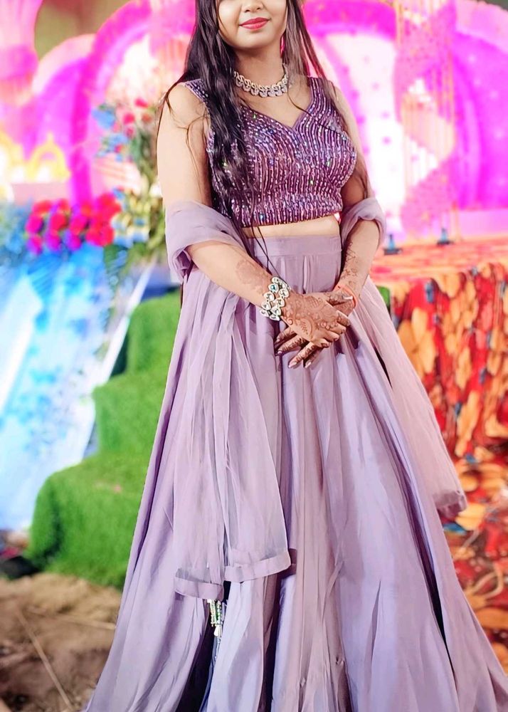 Crop Top Lehnga Women