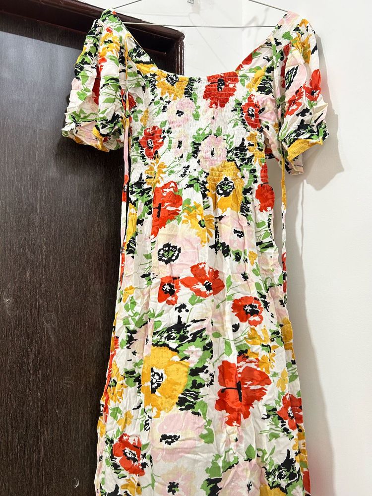 Floral Print Dress