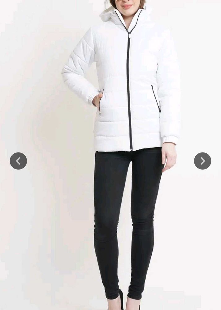 White Puffer Jacket