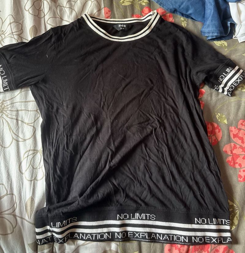 Black Graphic T-Shirt