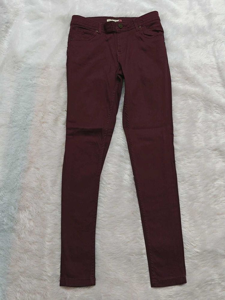 Maroon Trouser/Jeans