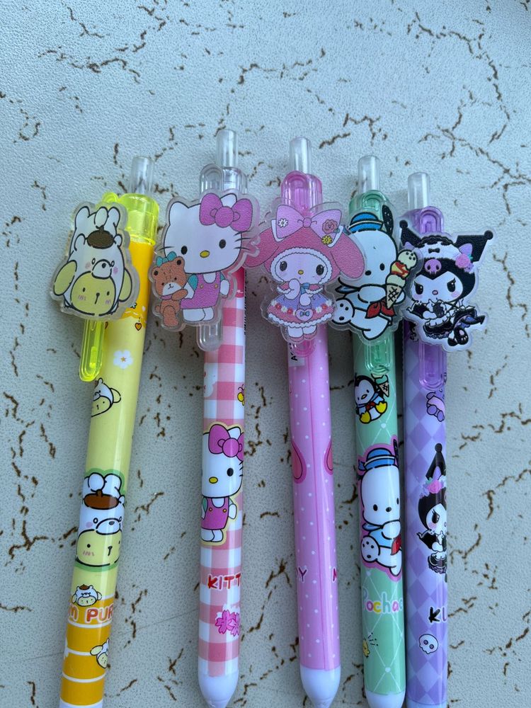 Cute Character/Design Pen - 2 Piece Only (Not Set)
