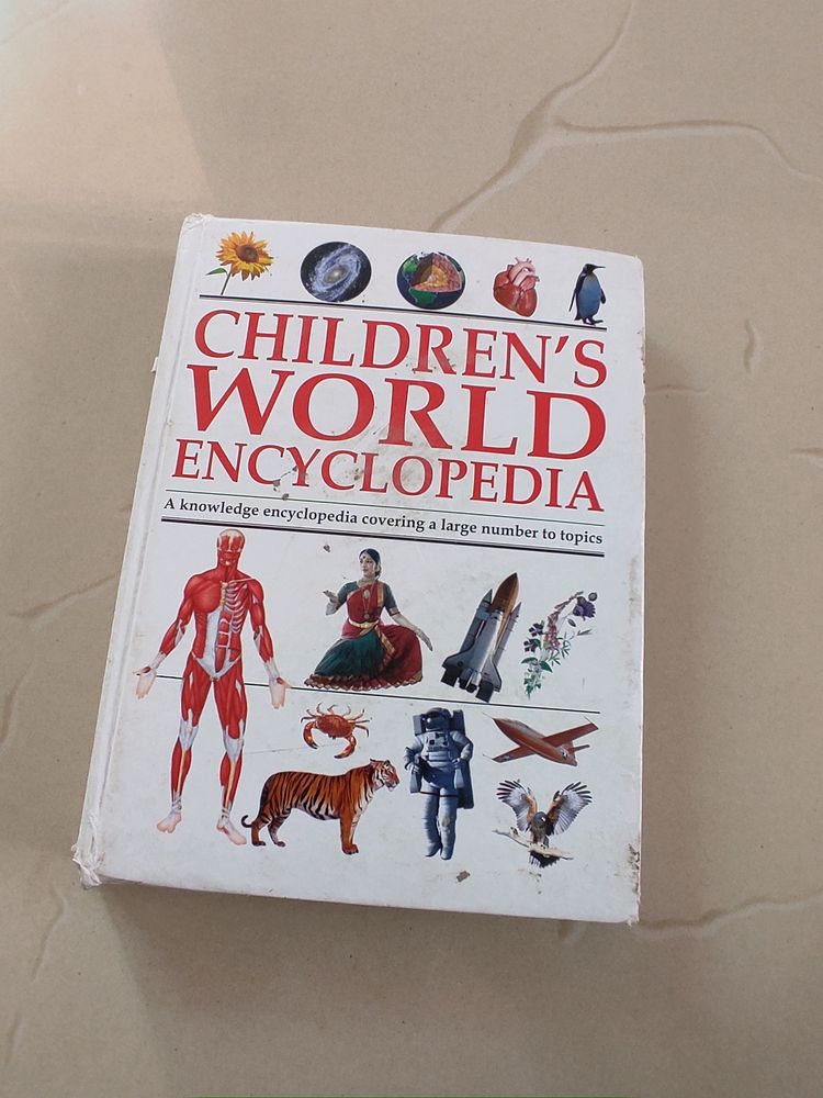 Children&#39;s World Encyclopedia Hard Cover Book