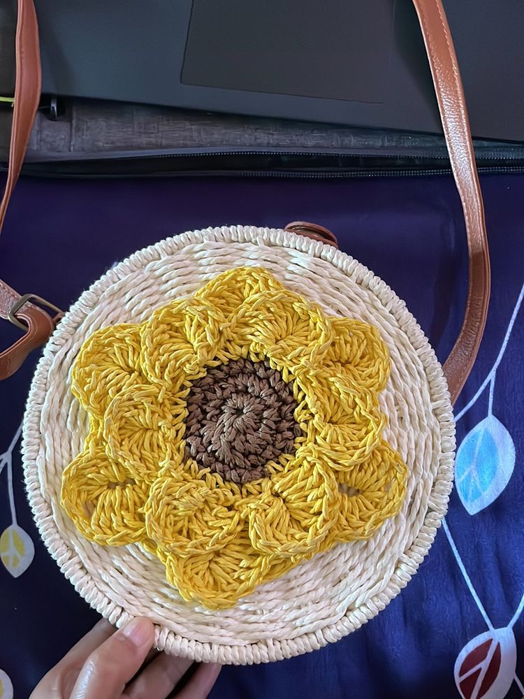 Round Sling Bag