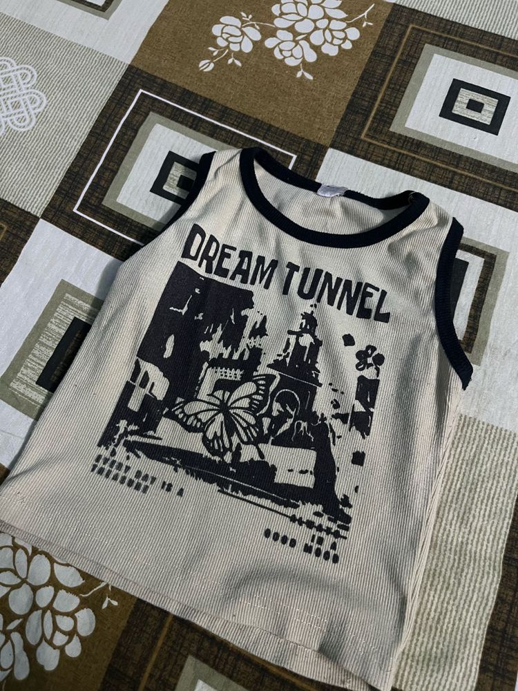 vintage crop top for women