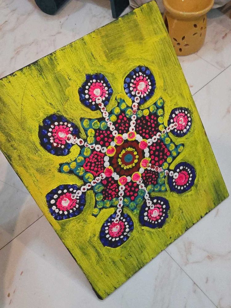 Handmade Dot Mandala Art
