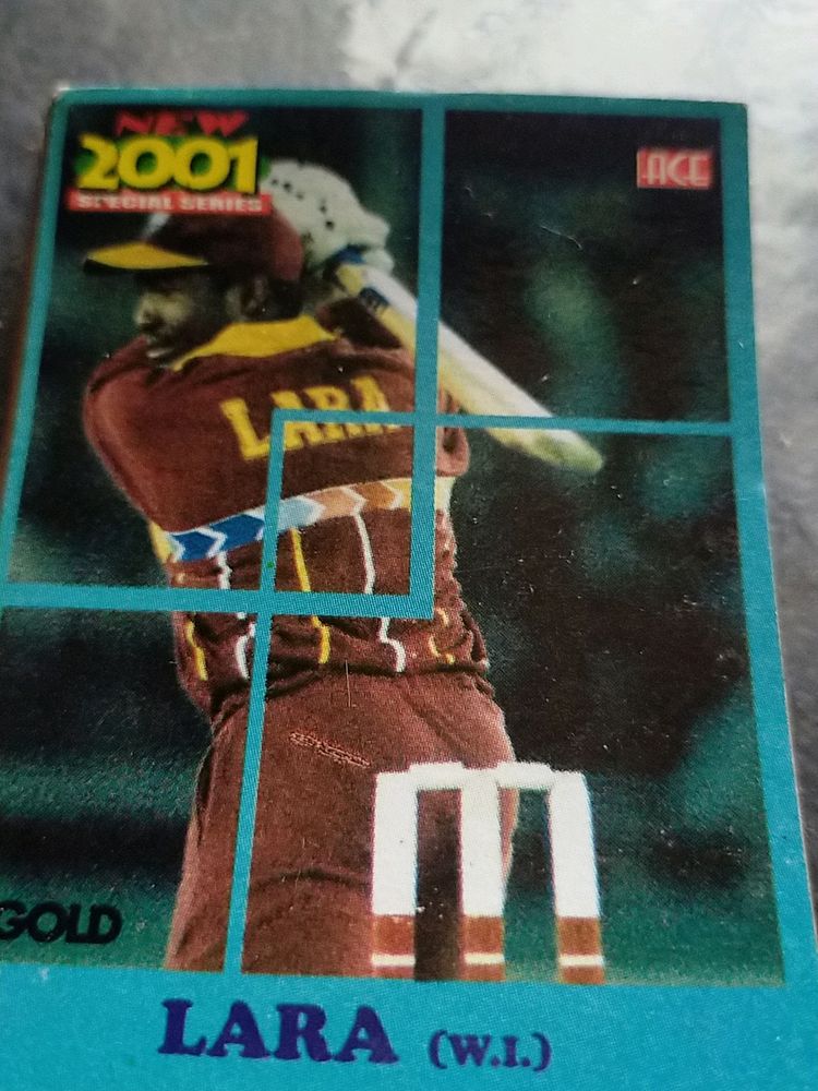 Cricket Playing Cards- Nostalgic 2001 Special Series - 25 cards