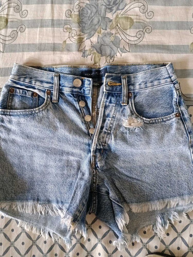 Denim Cut Off Shorts
