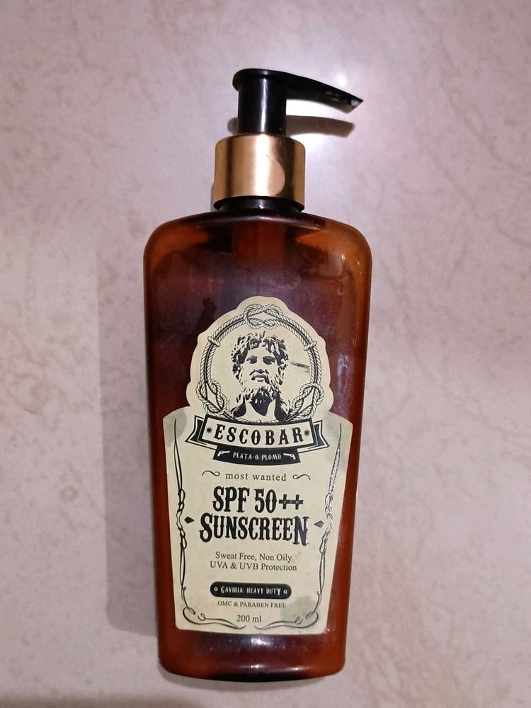 Escobar SPF 50++ Sunscreen + moisturizer