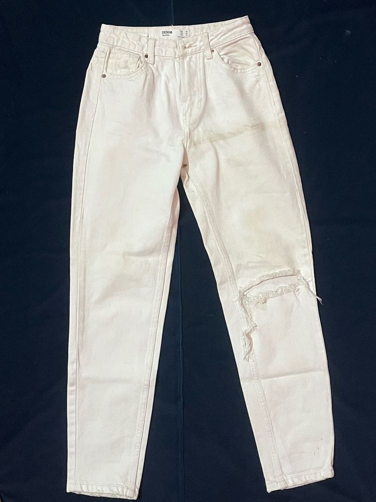 White Denim Jeans