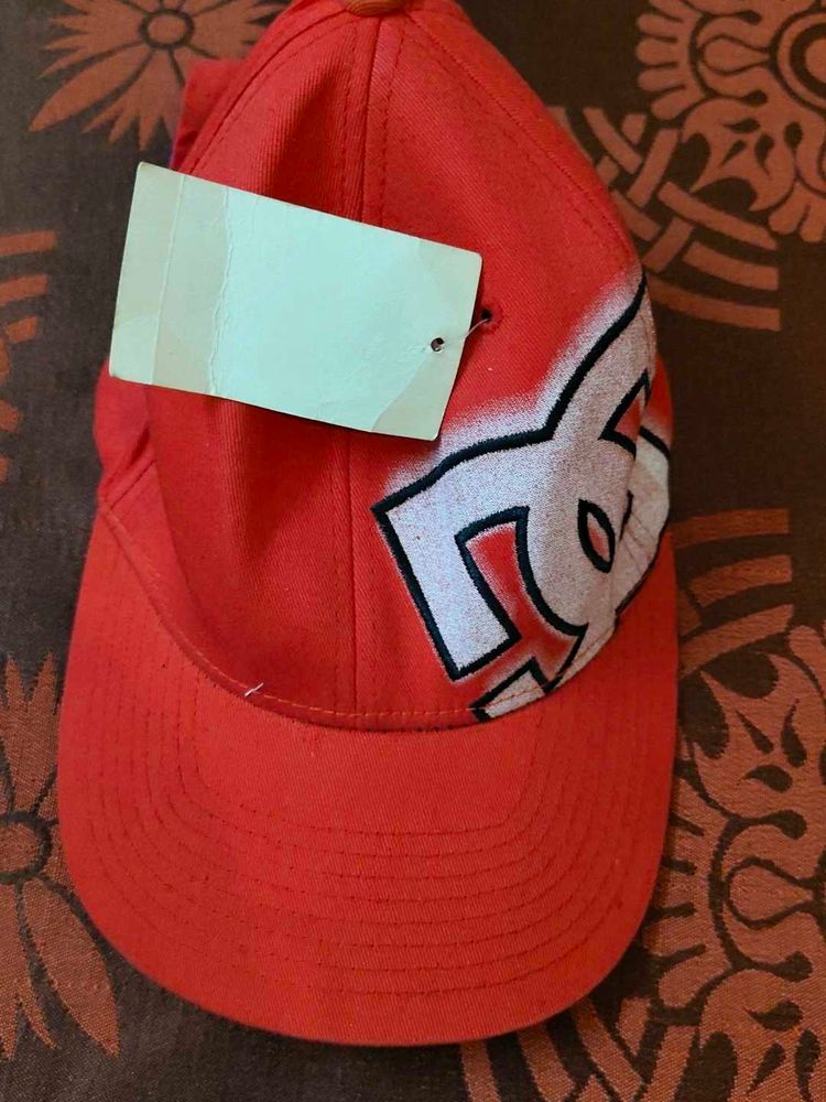 DC Red Cap - New with Tags