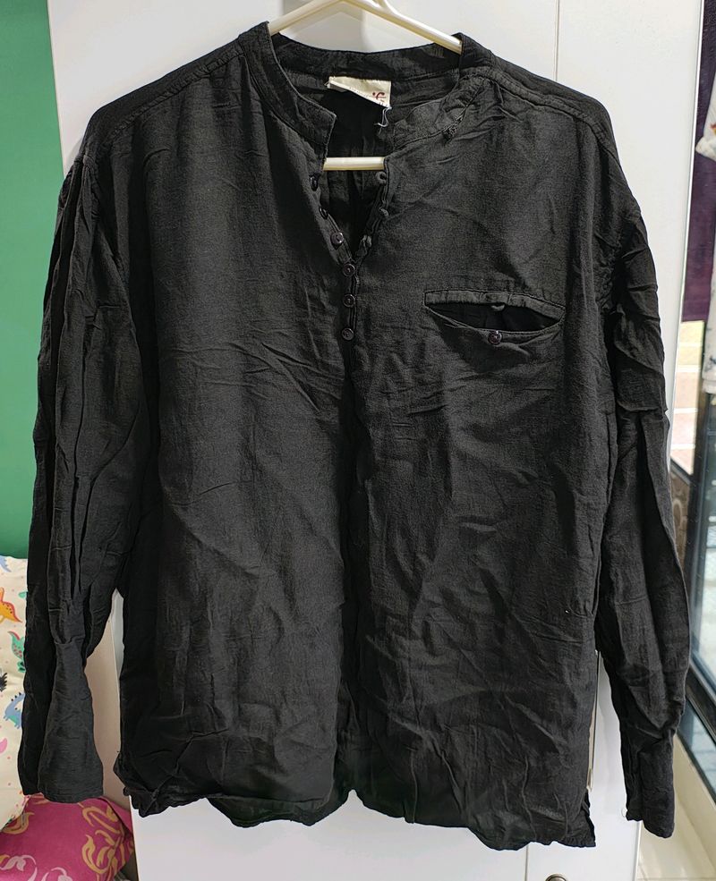 Chinese Collar Shirt For Men
