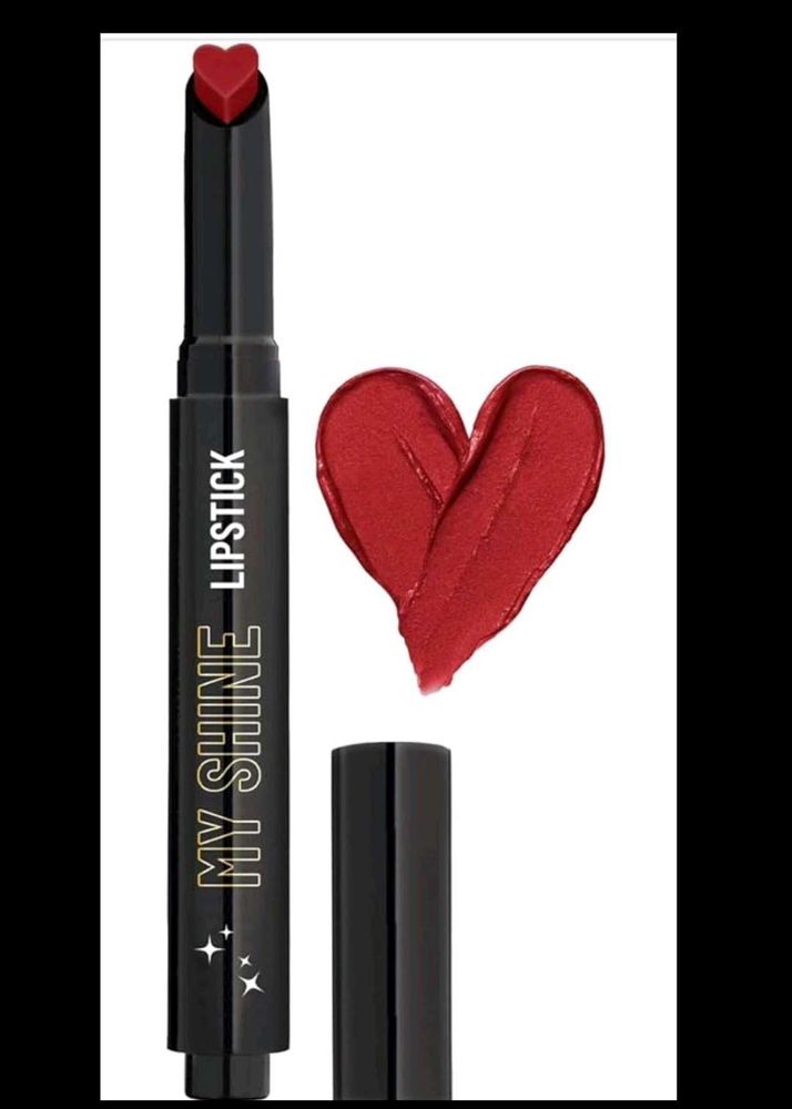 My Shine Red Heart Lipstick