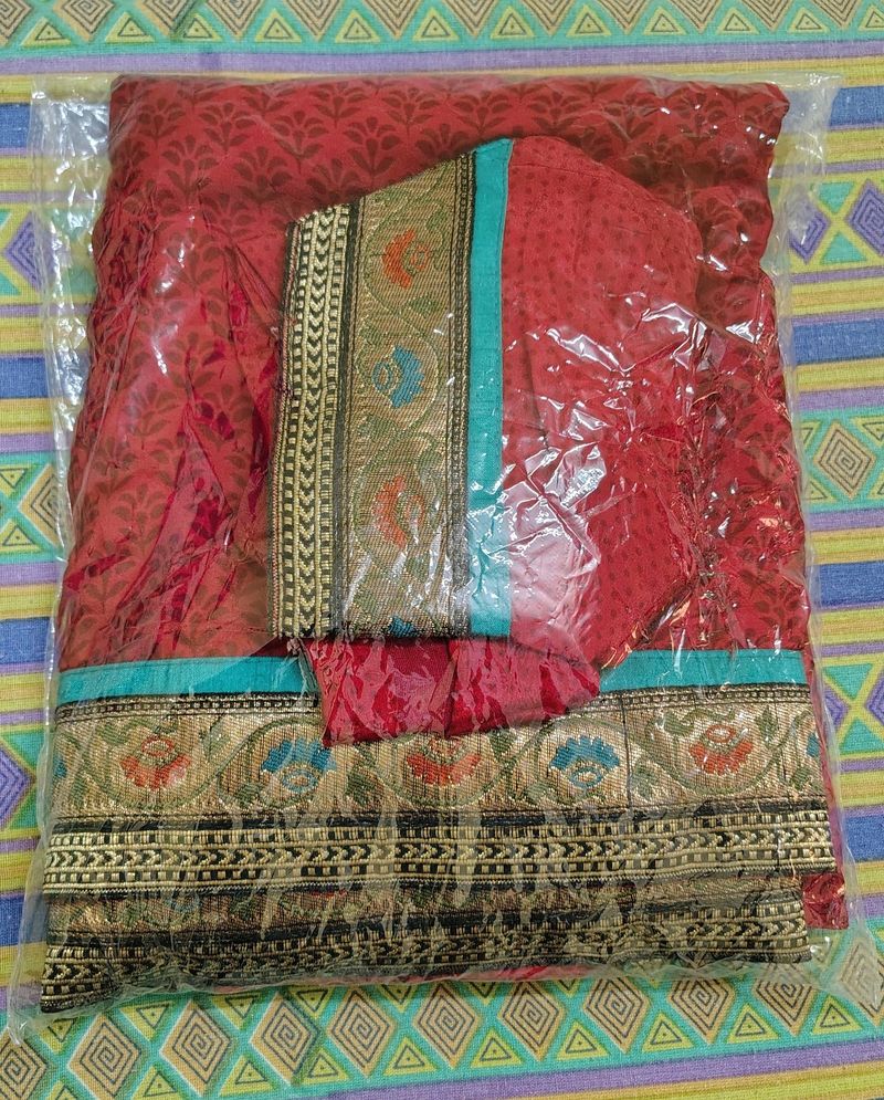 New Red Saree ♥️🔥Pretty