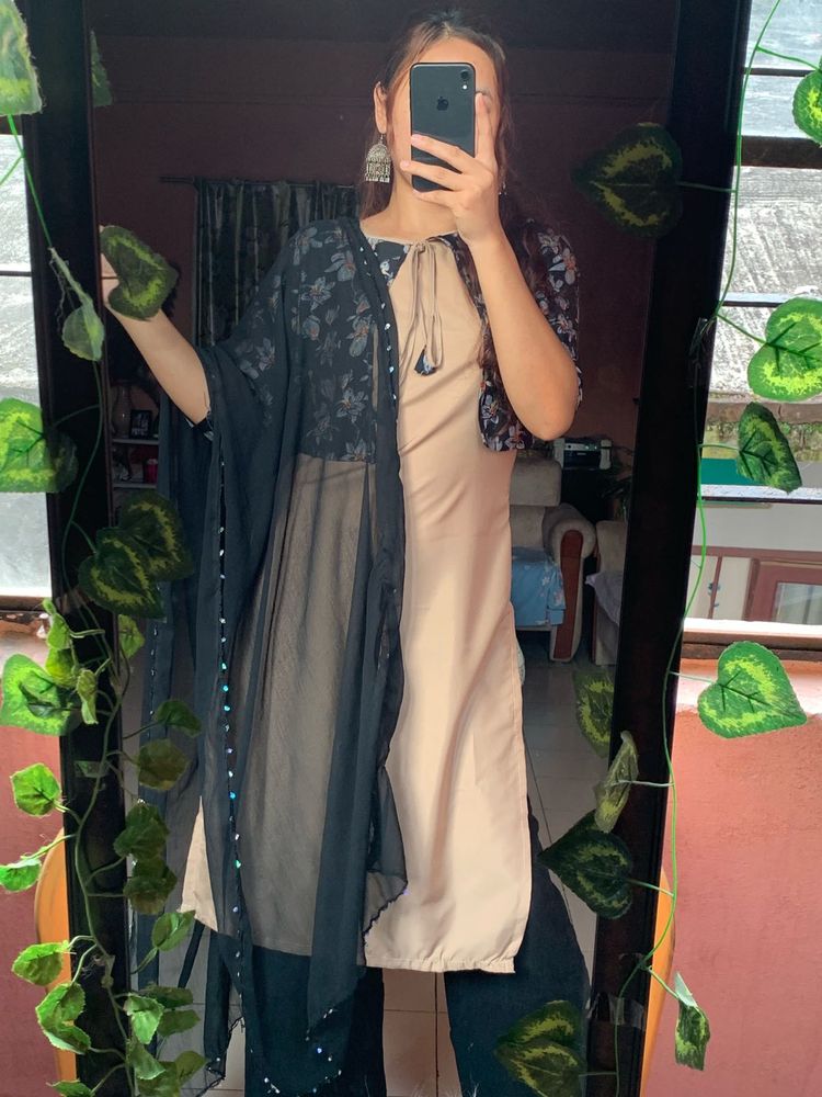 Kurti With Dupatta