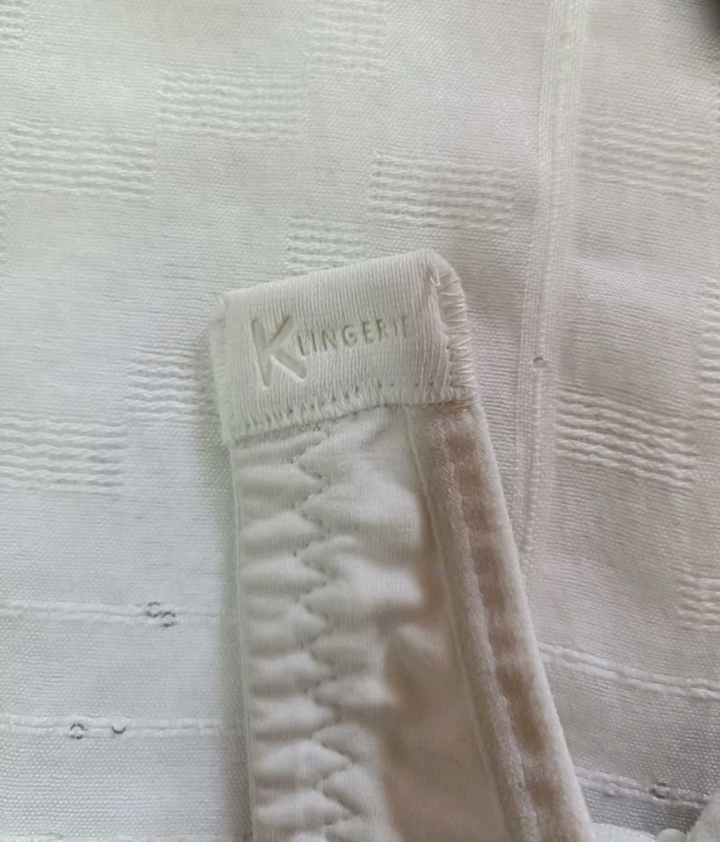 Soft White Cotton Non-Padded Bralette by K Lingeri