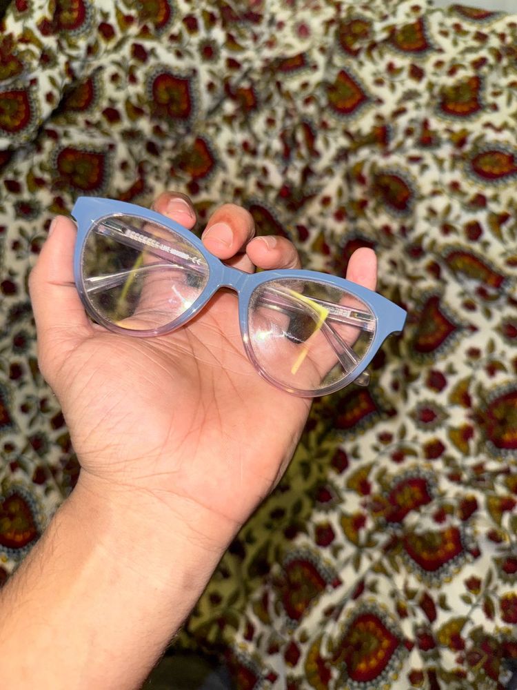 Lavender Cat-Eye Glasses