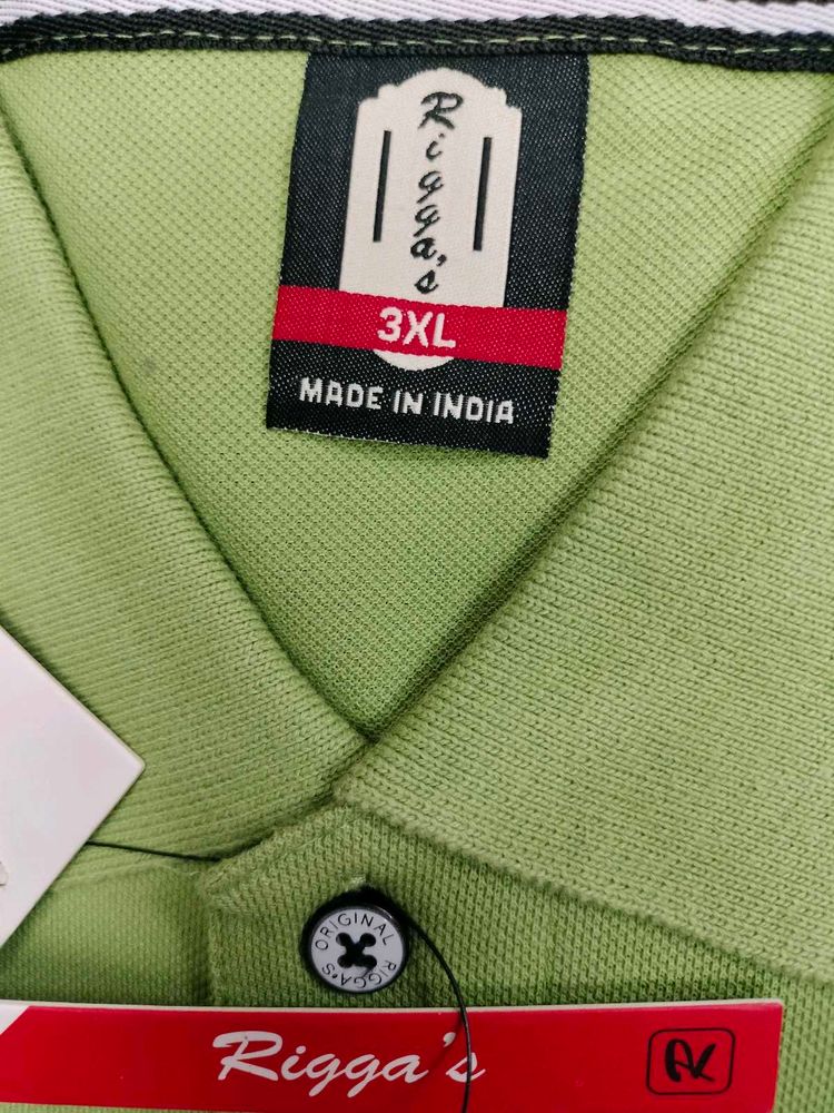 Mens Collar T-shart