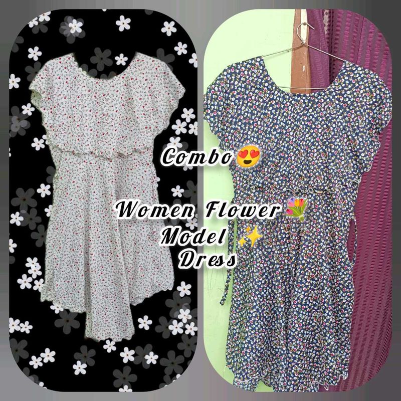 Combo Of Flower Printed Dress 😍✨