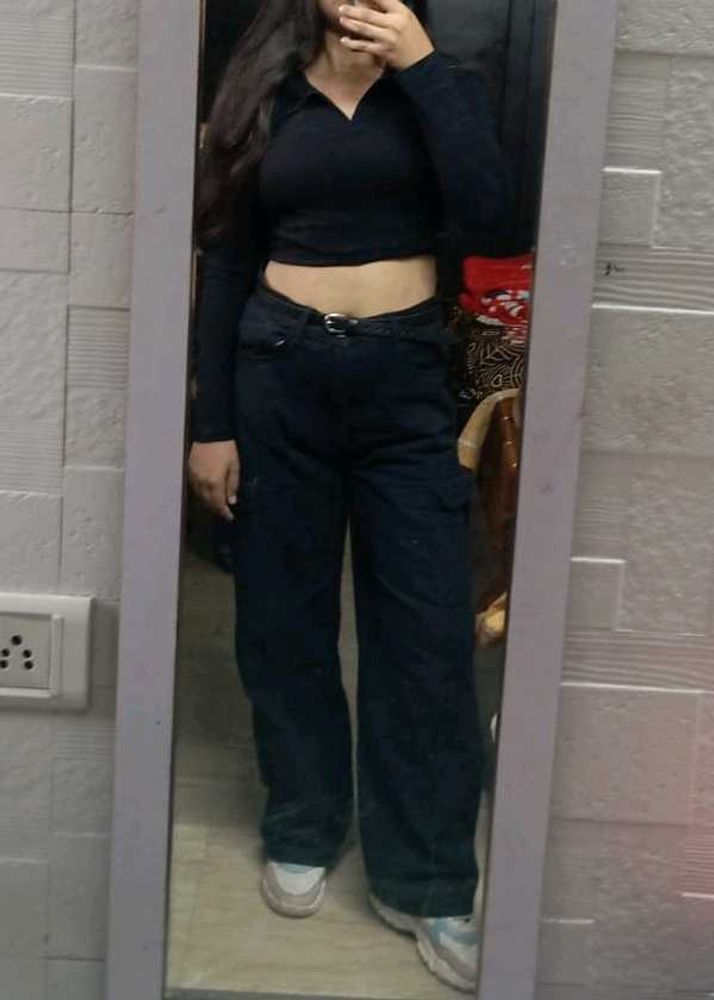 Zara Black Cargo Pants