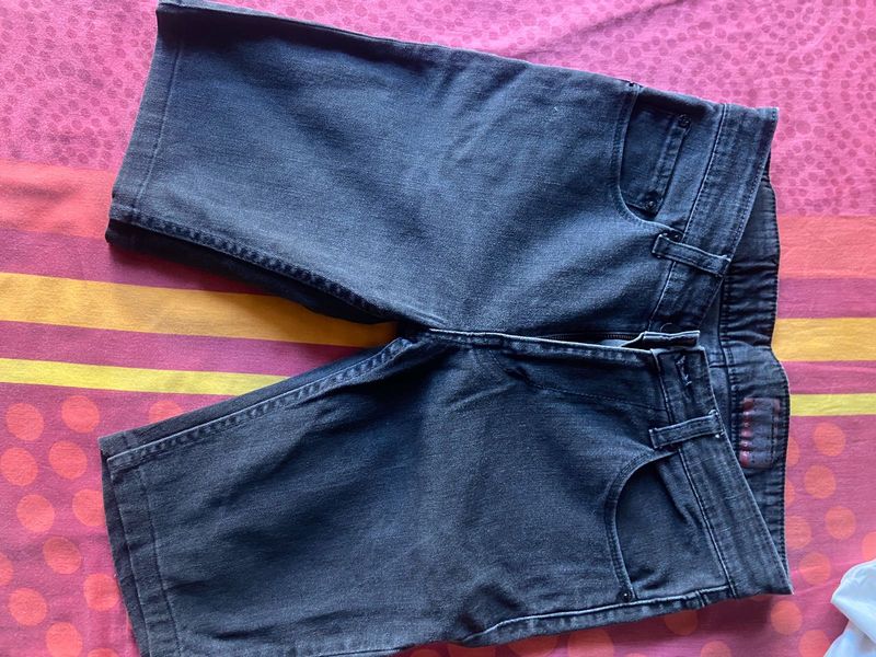 Dark Wash Denim Shorts