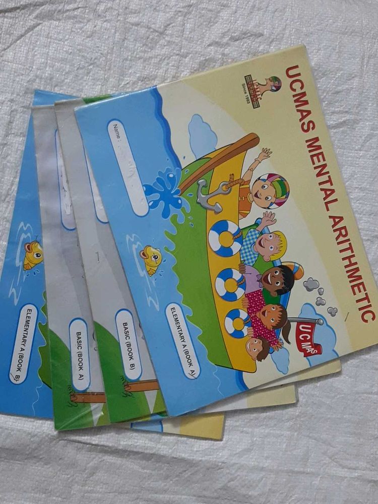 UCMAS Mental Arithmetic Books Abacus book