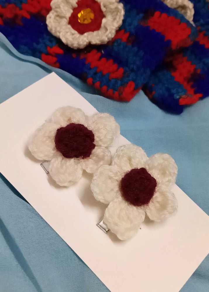 Flower Hair Clips