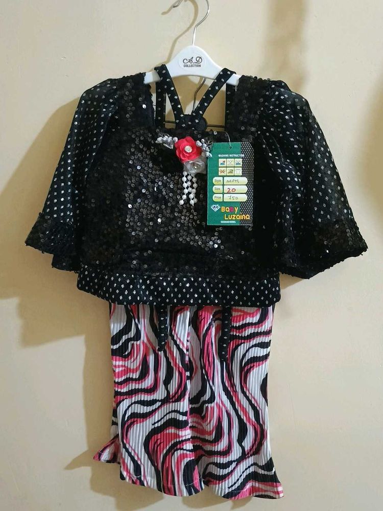 Cute Girls' Party Outfit