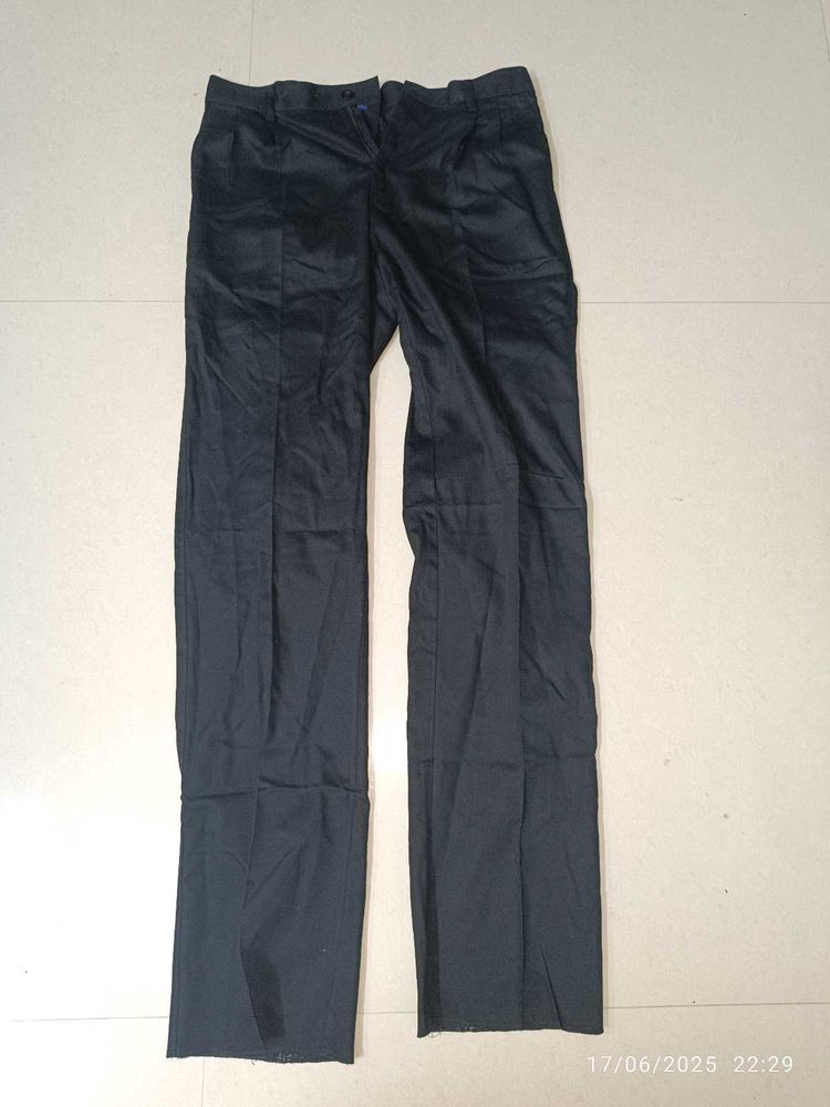 32 Hip Size Black Formal Pant