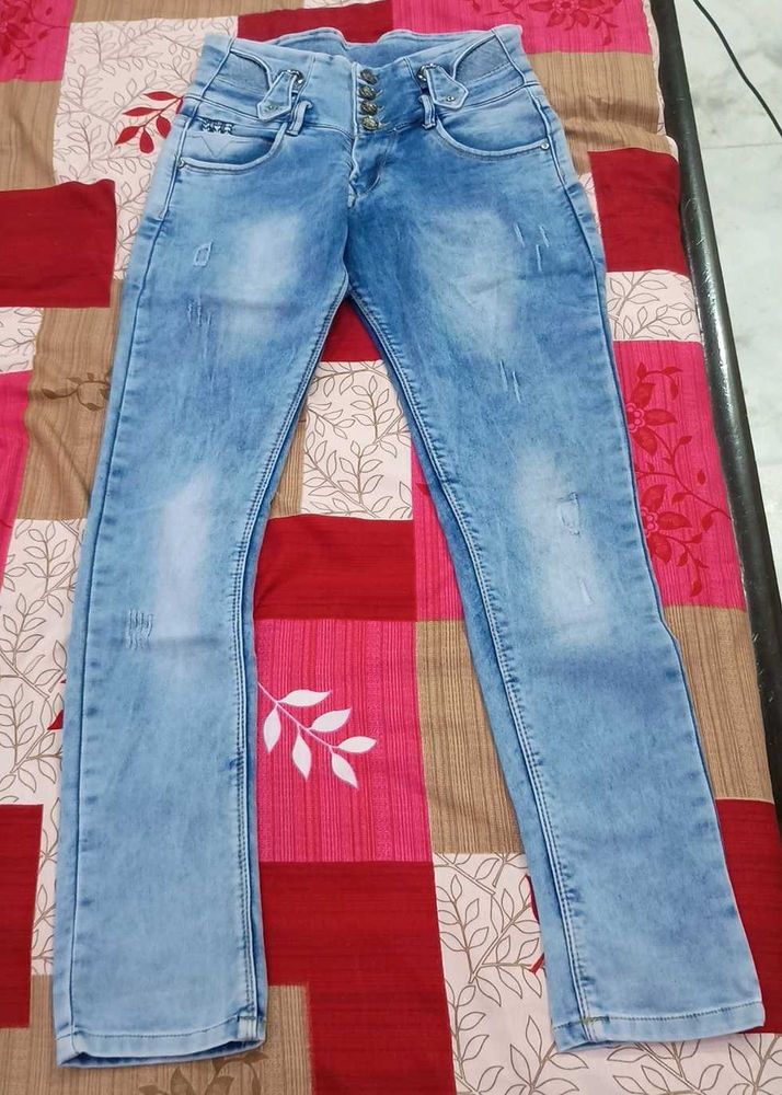 Stylish Blue Denim Jeans