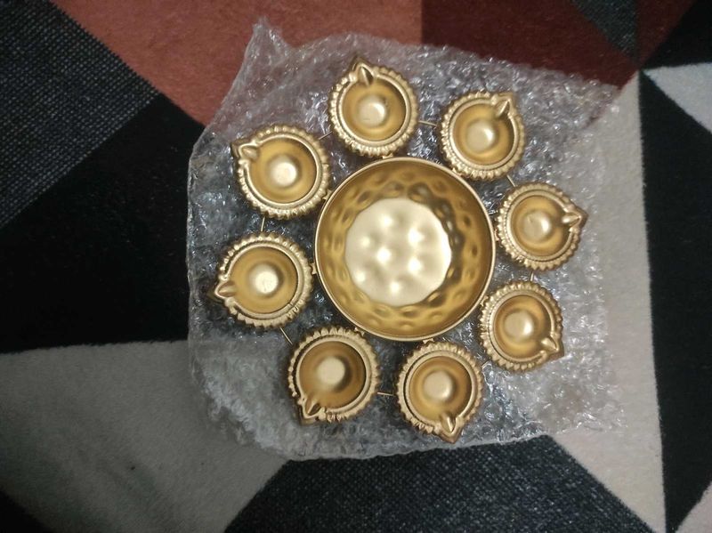 T-light Rangoli Diya