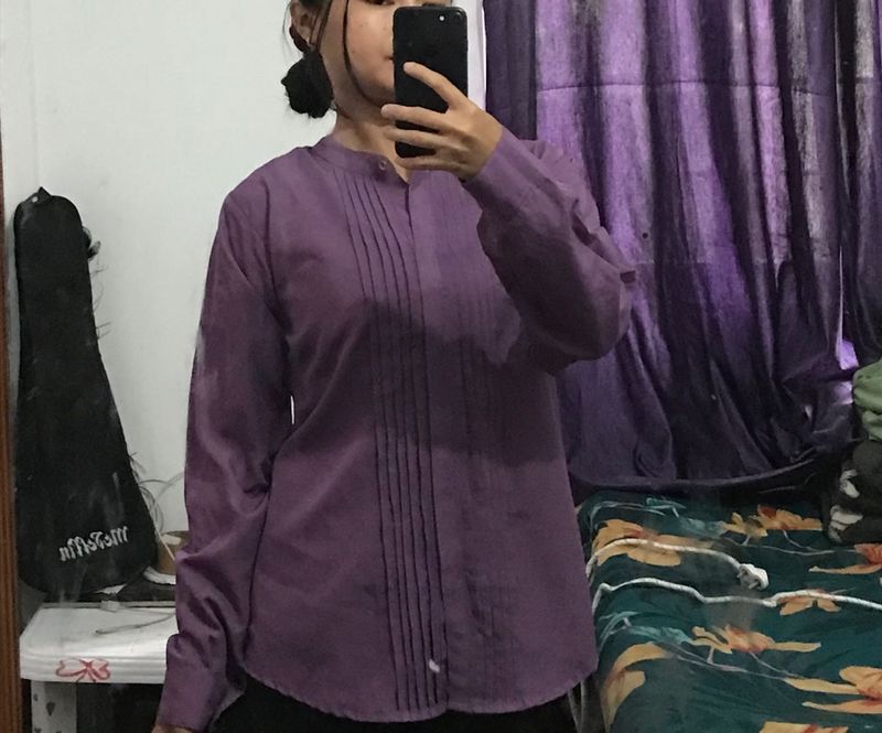 Purple Formal T-shirt