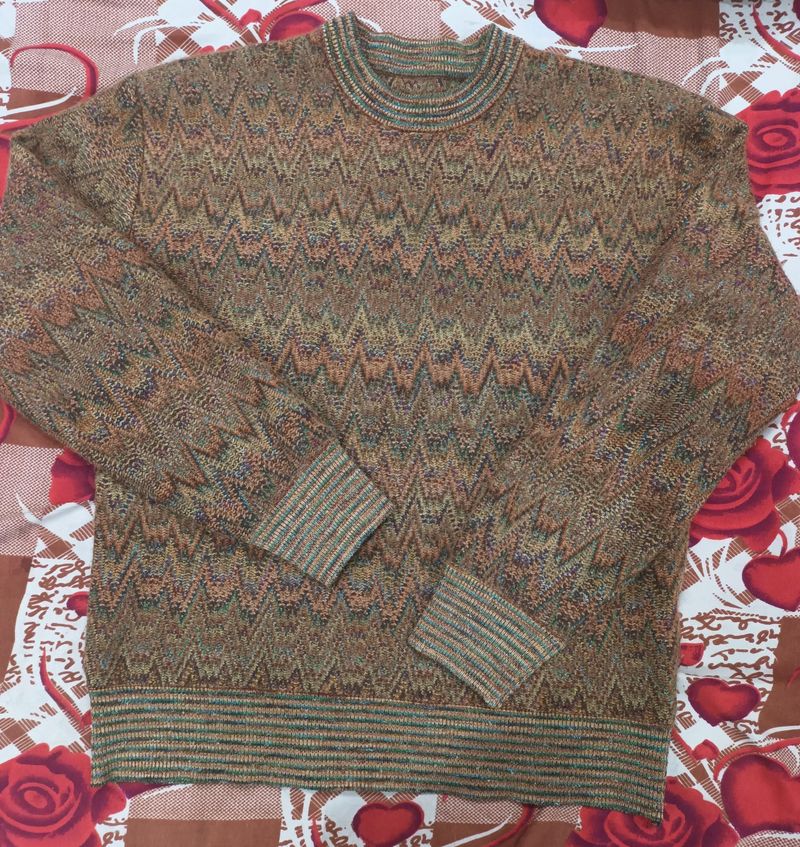 Multicolor Pullover For Ladies