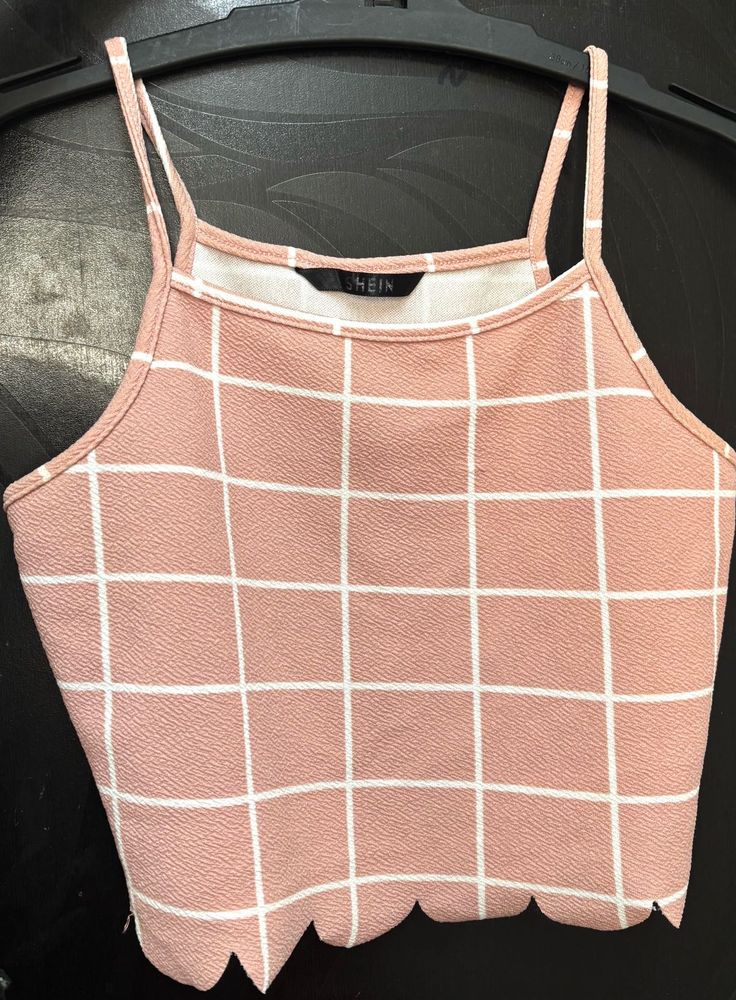 Peach Shein Crop Top