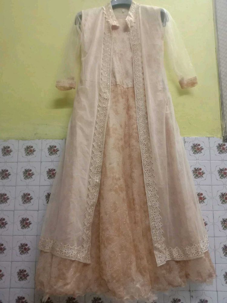 This is a wedding long gown for girls