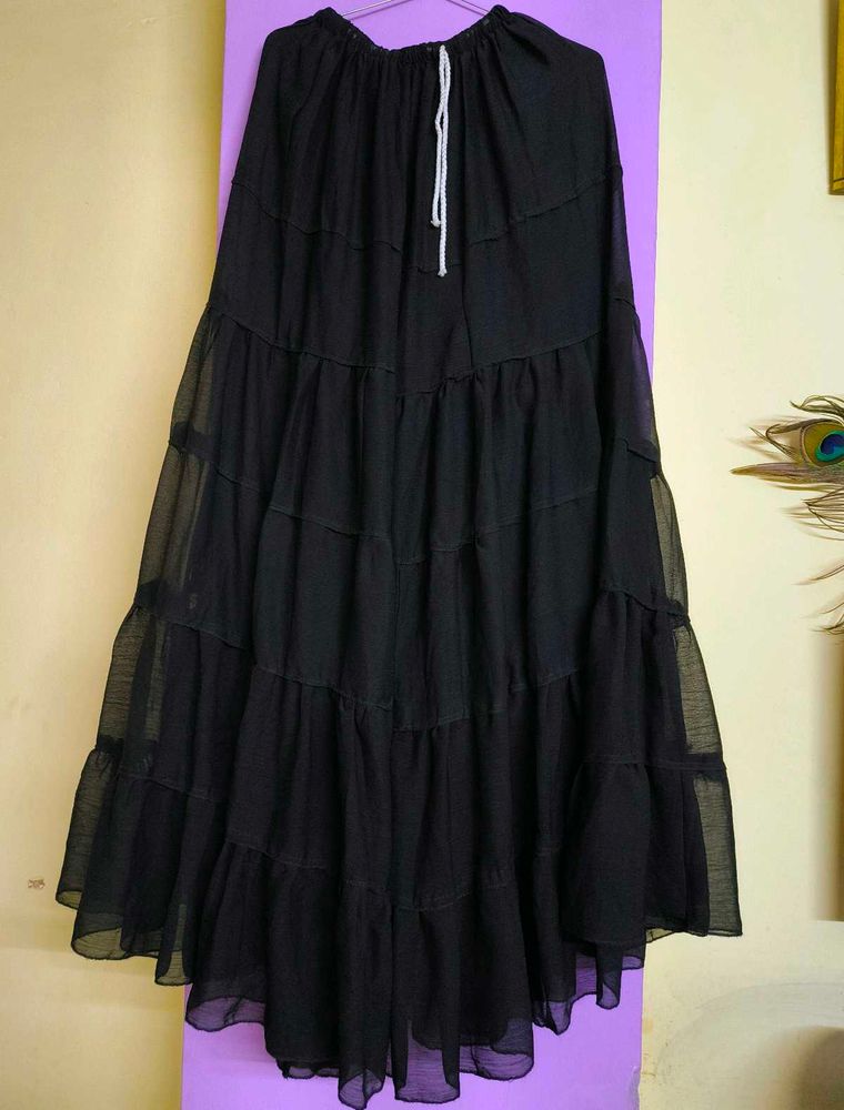 Black Long Skirt
