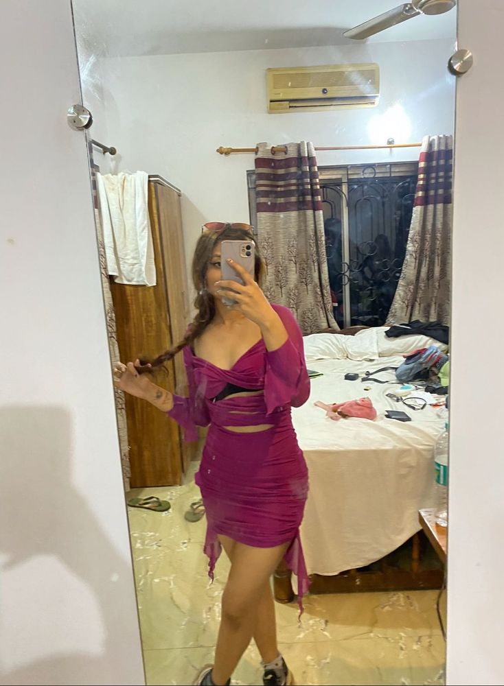Pink Mini Dress