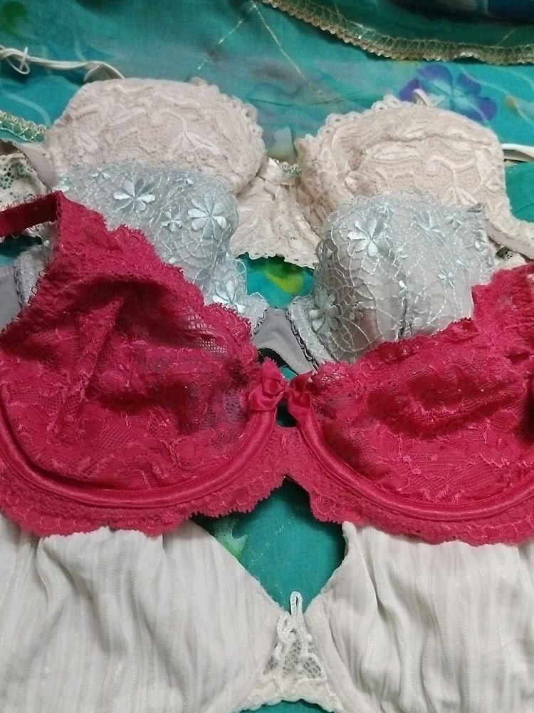 Combo Of Four Imported Fabric Bra